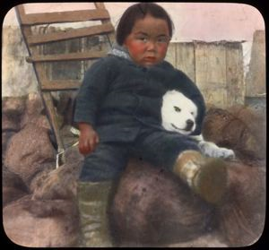 Image of Eskimo [Inuk] Boy of Etah, North Greenland